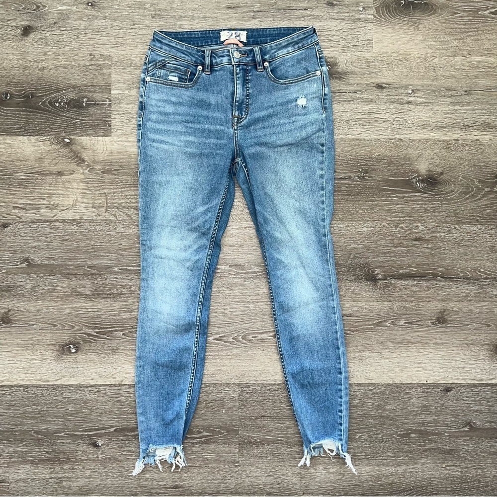 Free People We The Free Crvy Curvy Ankle Skinny Jeans Size 28 Regular - Picture 8 of 8